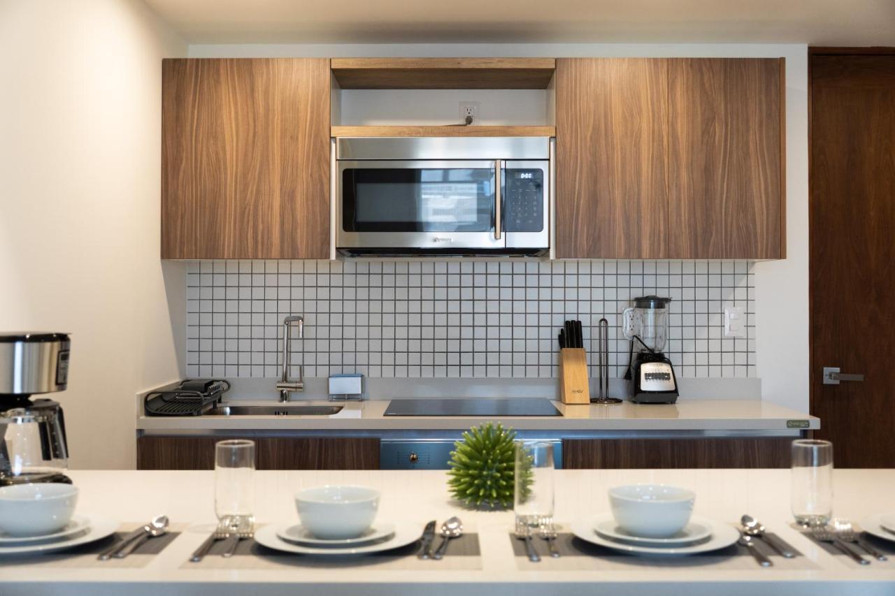 Fancy 3 Bedroom Apartments In Downtown Playa Rooftop Pool Gym Playa del Carmen Esterno foto