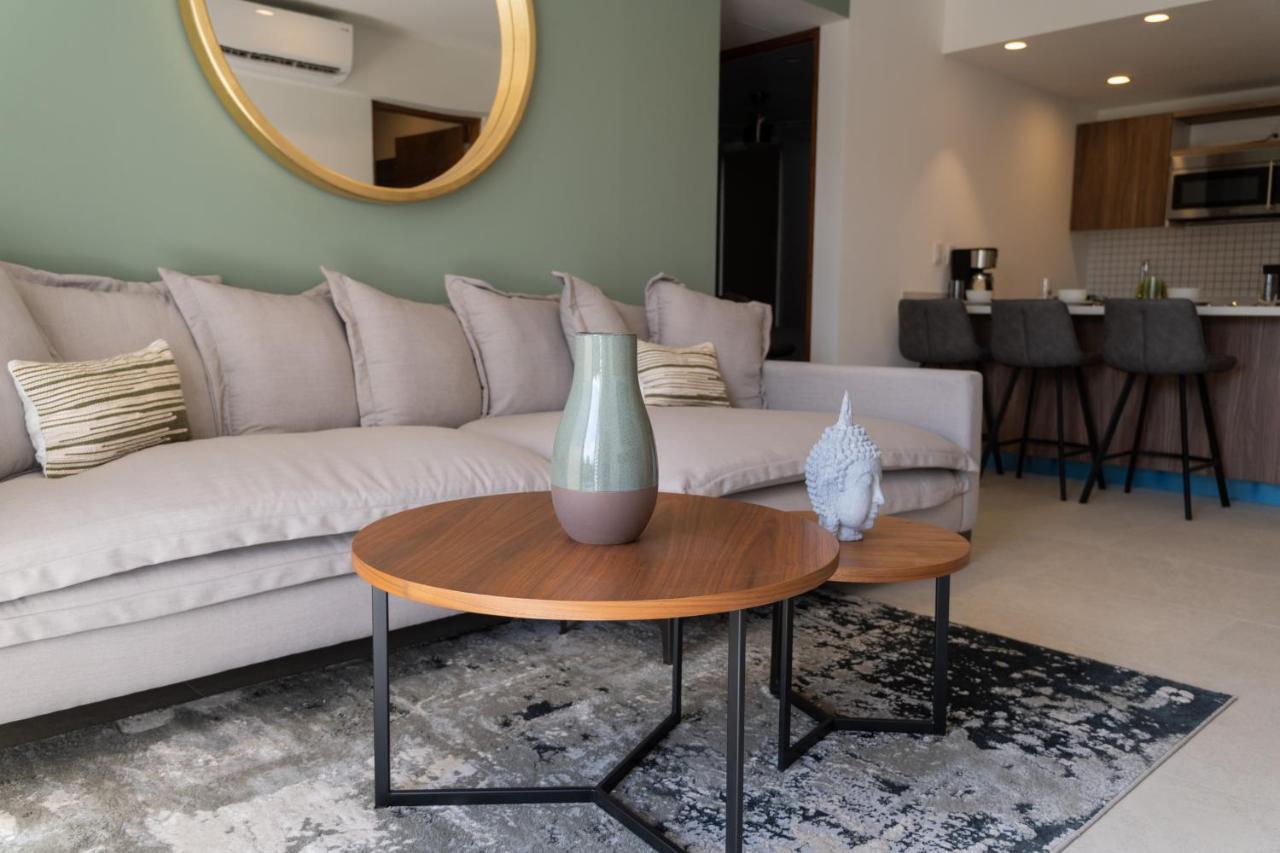 Fancy 3 Bedroom Apartments In Downtown Playa Rooftop Pool Gym Playa del Carmen Esterno foto